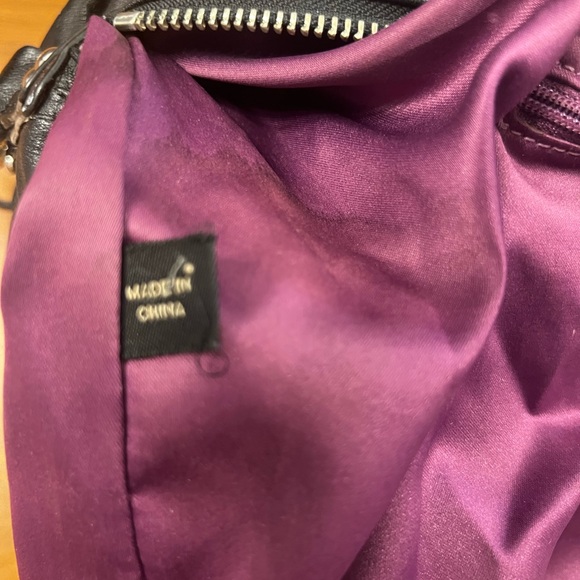 Vintage Coach Ashley Large Black Leather Satchel Purse Bag F15447 - Picture 14 of 14